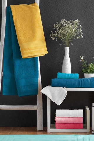 Drap de douche Tendresse - Rose