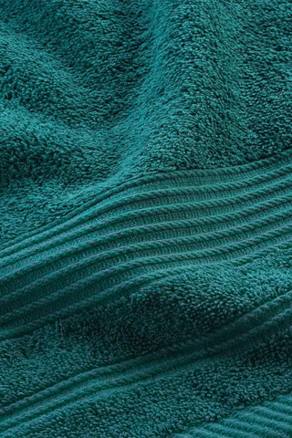 Serviette de toilette Tendresse - Emeraude - 50 x 90 cm