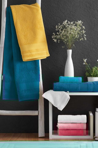 Drap de douche Tendresse - Anthracite - 70 x 130 cm