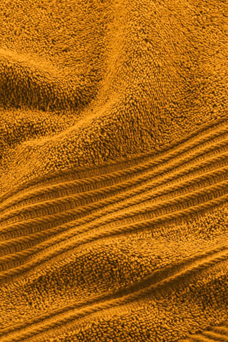 Serviette de toilette - Curry - 50 x 90 cm