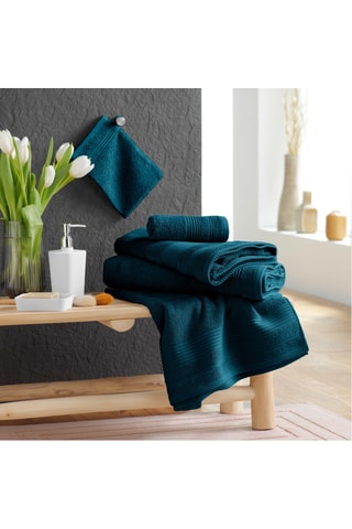 Serviette de toilette - Indigo - 50 x 90 cm