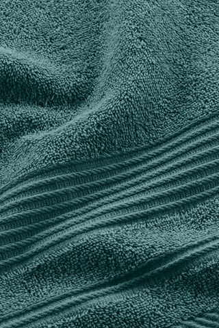 Serviette de toilette - Bleu canard - 50 x 90 cm