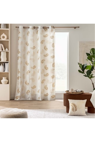 Coussin - Beige et ocre - 45 x 45 cm