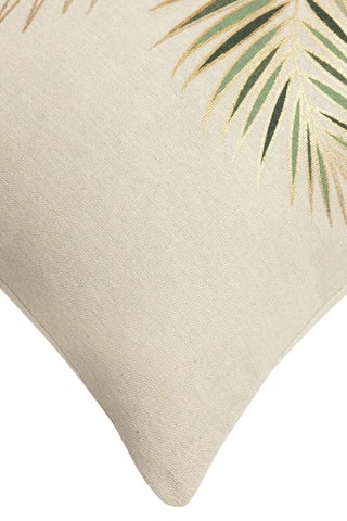 Coussin - Crème et sauge - 45 x 45 cm