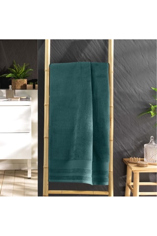 Drap de douche - Bleu canard - 70 x 130 cm