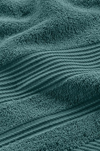 Drap de douche - Bleu canard - 70 x 130 cm