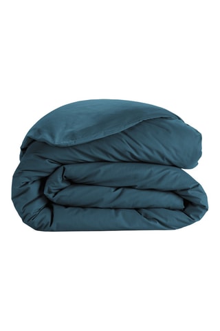 Housse de couette en coton 57 fils/cm² - Bleu