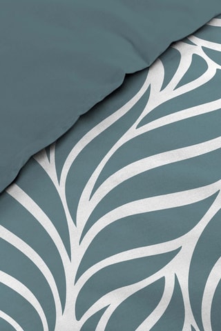 Parure de couette en coton 57 fils/cm² - Bleu