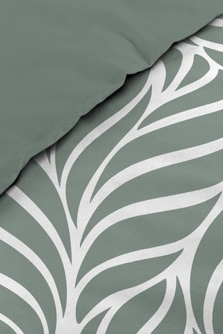 Parure de couette  en coton  57 fils/cm² - Sauge