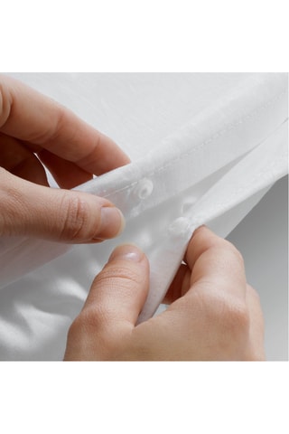 Parure de couette  en coton 57 fils/cm² - Sauge