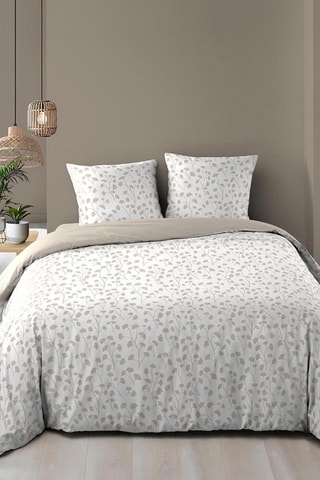 Parure de couette  en coton 57 fils/cm² - Naturel