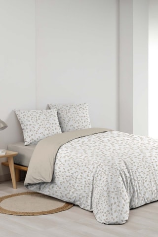 Parure de couette  en coton 57 fils/cm² - Naturel