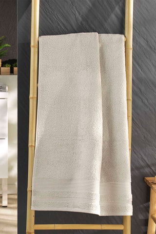 2 x Drap de douche Tendresse - Ecru