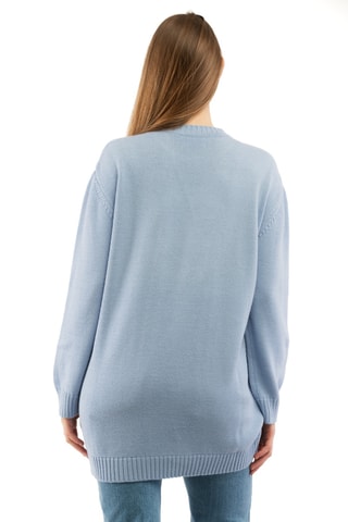 Tunique pull - Bleu clair