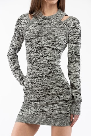 Robe pull - Gris chiné