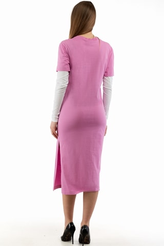 Robe fourreau - Rose