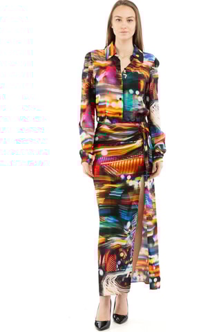 Robe chemise - Multicolore