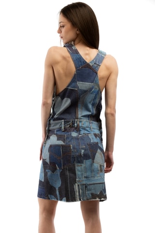 Robe salopette - Bleu