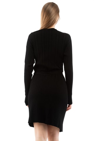 Robe portefeuille - Noir