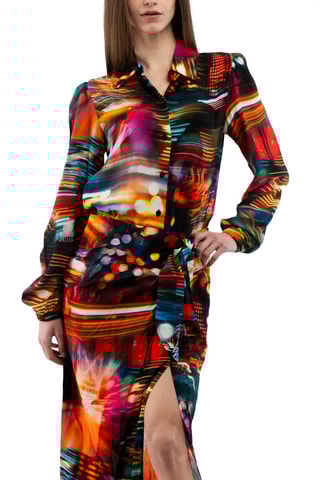 Robe chemise - Multicolore