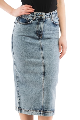 Jupe fourreau - Bleu