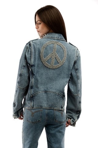 Veste en jean - Bleu