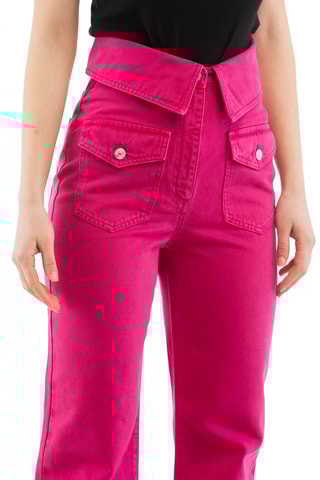 Pantalon droit - Rose