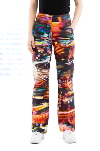 Pantalon droit - Multicolore
