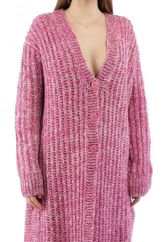 Robe pull longue - Rose