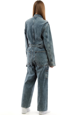 Combinaison en jean - Bleu