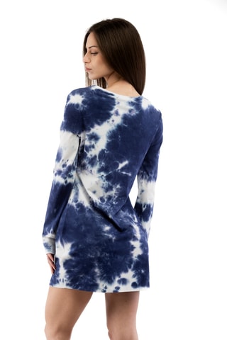 Robe tie and dye - Bleu