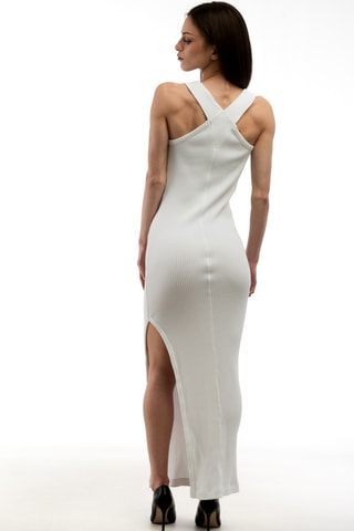 Robe fourreau - Blanc