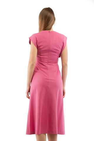 Robe longue en laine - Rose