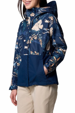 Coupe-vent à capuche Hikebound™ - Bleu marine