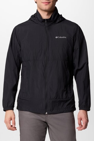 Coupe-vent à capuche Loop Basin™ - Noir