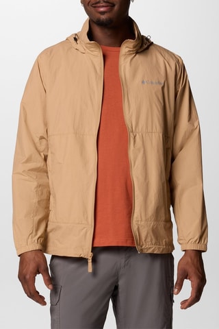 Coupe-vent à capuche Loop Basin™ - Beige