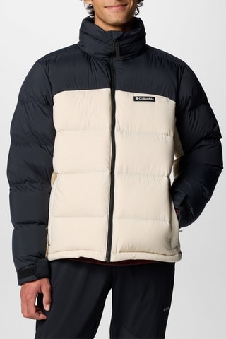 Doudoune à capuche Bulo Point™ III - Ecru et gris foncé