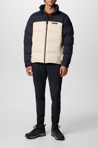 Doudoune à capuche Bulo Point™ III - Ecru et gris foncé