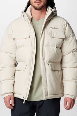 Doudoune à capuche Landroamer™ - Ecru