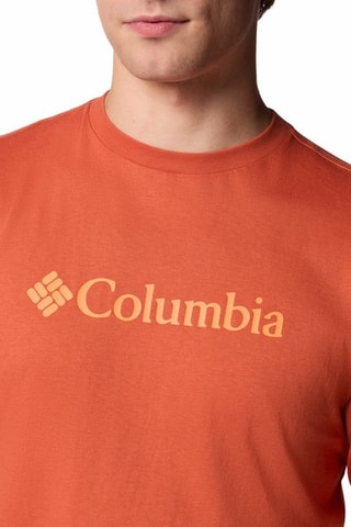 T-shirt regular en coton biologique CSC Basic Logo™ - Orange