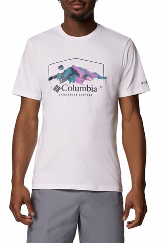 T-shirt regular en coton biologique Path Lake™ - Blanc