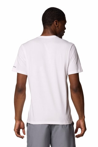 T-shirt regular en coton biologique Path Lake™ - Blanc