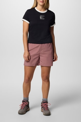 T-shirt regular en coton biologique Rolling Bend™ - Noir