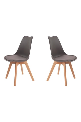 2 sillas Suedia - 40 x 80 x 54 cm