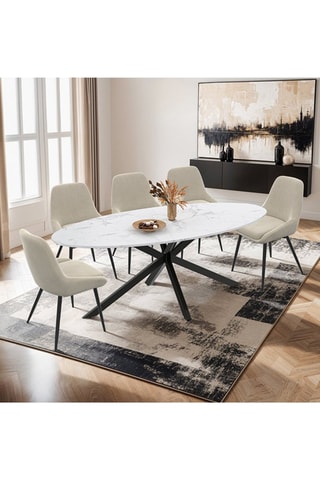 Table repas Céleste - 200 x 90 x 76 cm