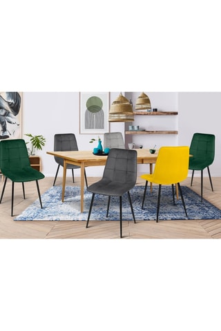 6 chaises Linda - 46 x 55 x 88 cm