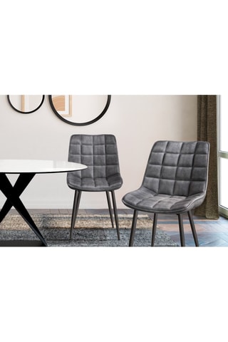 2 chaises Melinda - 46 x 62,5 x 84 cm