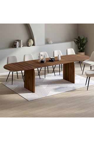 Table extensible Japandi - 200/300 x 75 x 90 cm