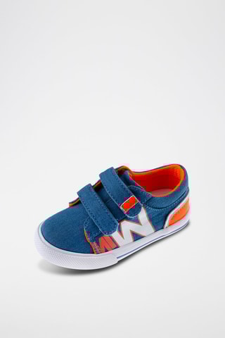 Tennis en jean - Bleu