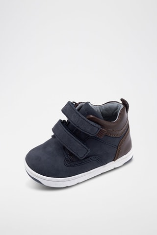 Bottines en cuir - Bleu